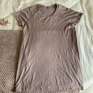 Lululemon Athletica short sleeve top.
